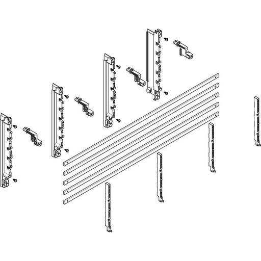 ABN - Verteilerfeld für Installationsverteiler Sammelschienen-Modul MTSC32515 tief 3FB/2RE