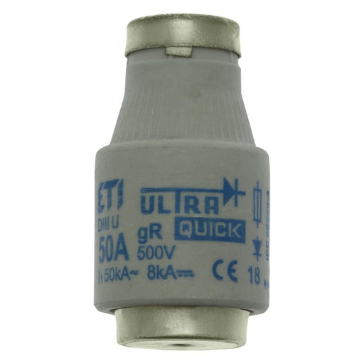Eaton - D-Sicherungseinsatz Sicherungseinsatz Nieders. SICHERUNG-#50D33R 50A AC 500V 50kA − 5 Stück