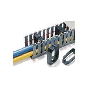 HellermannTyton - Halteklammer für Verdrahtungskanal Drahthalteklammer HTWD-BWR-100X60 − 10 Stück