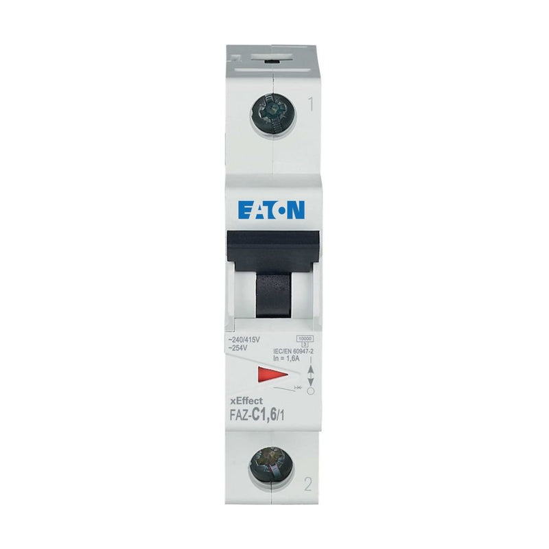 Eaton - Leitungsschutzschalter FAZ-C1,6/1 C 1,6A, 1p − 12 Stück
