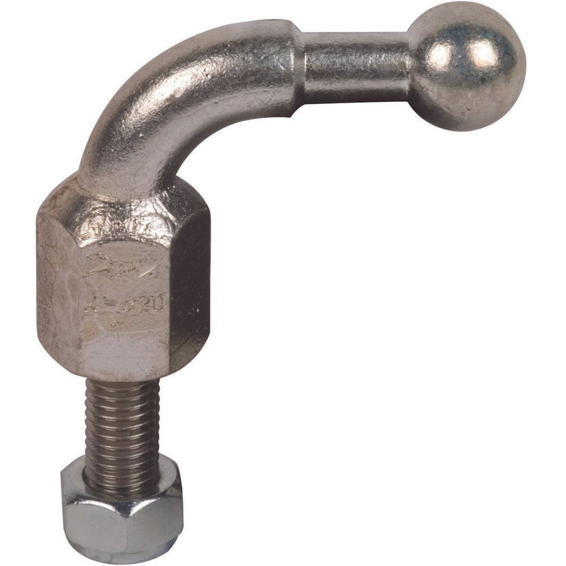 DEHN - Festpunkt für EuK-Vorrichtung Kugelfestpunkt KFP 25 W90 M16 45SSM D 25mm 90Grad abgew