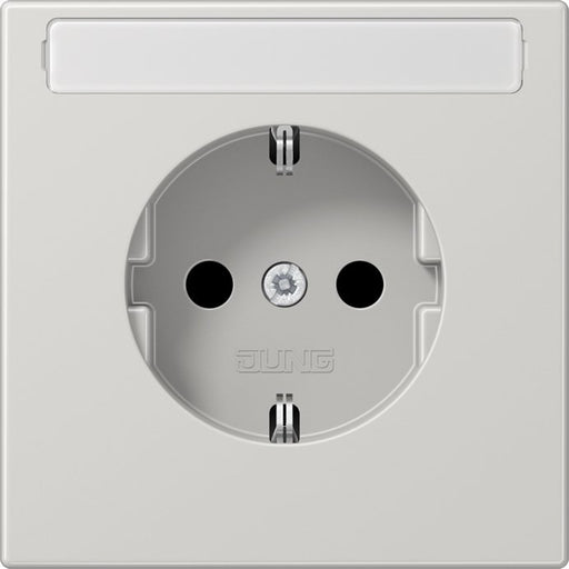 Jung - Steckdose SCHUKO-Steckdose 16A 250V LS 1520 NA LG mit Schriftfeld