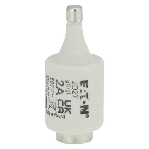 Eaton - D-Sicherungseinsatz Sicherungseinsatz Nieders. SICHERUNG-#2D27 2A AC 500V 100kA − 25 Stück