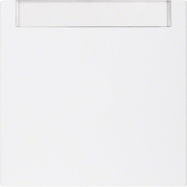 Berker - Abdeckung/Bedienelement für Installationsschalterprogramme Wippe pws 16261909 + Beschriftungsfeld