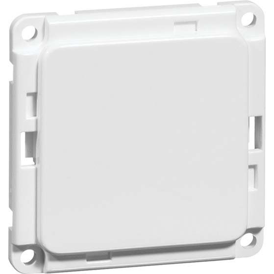 Peha - Einsatz/Abdeckung für Kommunikationstechnik Blindabdeckung sw D 777.19 mit Ausschnitten