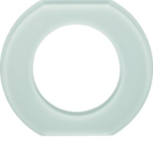 Berker - Abdeckrahmen Glas-Mittelrahmen 1-fach 109309 Serie Glas pws − 1 Stück by Berker
