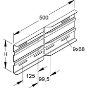 Niedax - Verbinder für Kabeltragsystem Winkelverbinder WSWV 200 F