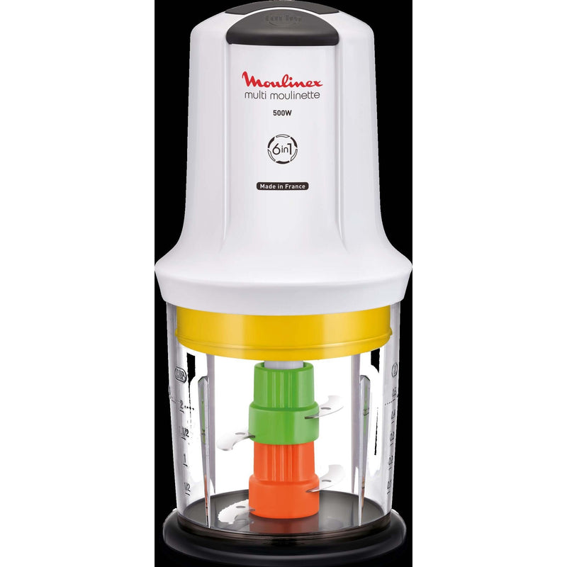 Moulinex - Zerkleinerer AT 7231 ws/d-gr Multi Moulinette − 4 Stück