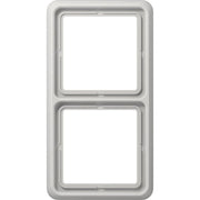 Jung - Abdeckrahmen Rahmen 2-fach lgr CD 582 LG waage/senkrecht