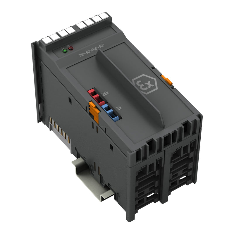 WAGO - Feldbus, Dez. Peripherie - Einspeise- und Segmentmodul Potentialeinspeisung DC24V 750-606/040-000 DC 24 V