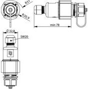 Telegärtner - Kommunikationsanschlussdose Kupfer Industrie STX V1 Freie Anschlussdose 100007448 RJ45 Modul A Cat.6A