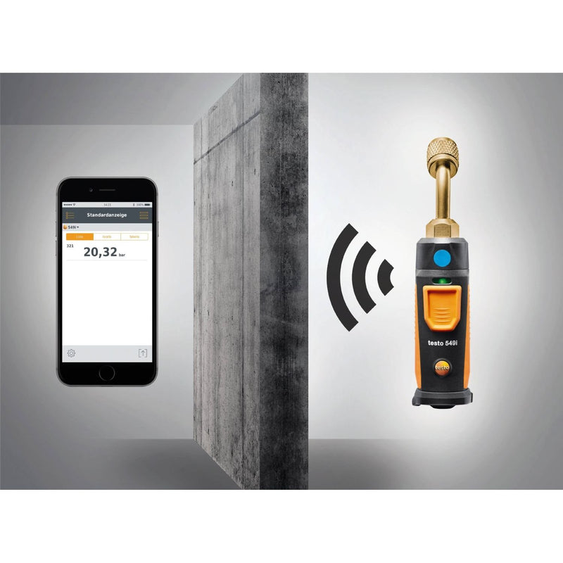 Testo - Differenzdruckmeßgerät Hochdruckmessgerät 0560 2549 02 testo 549i