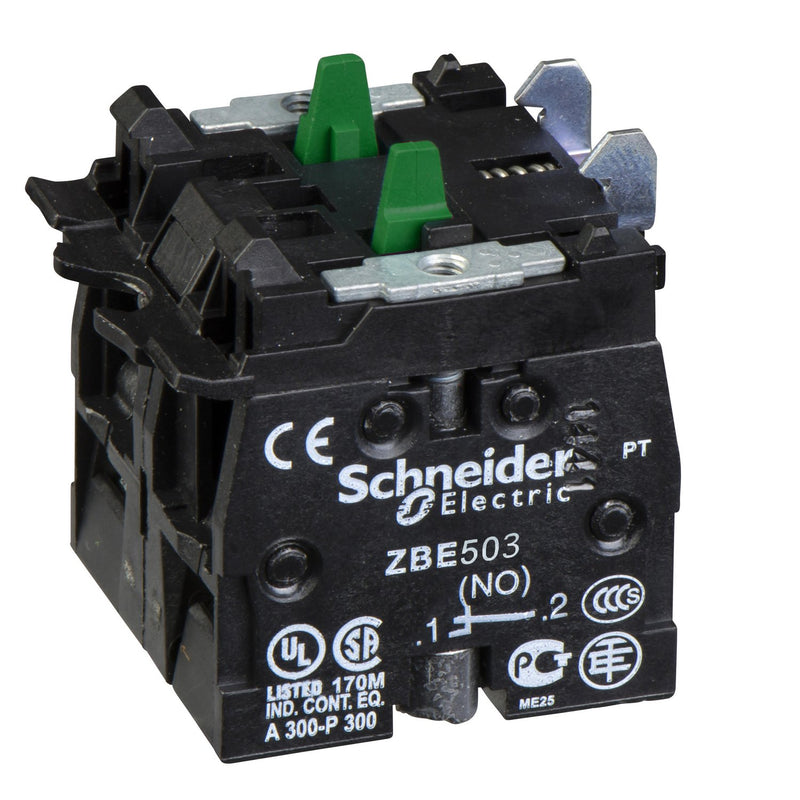 Schneider Electric - Hilfsschalterblock 2S ZBE503 f. Frontelement