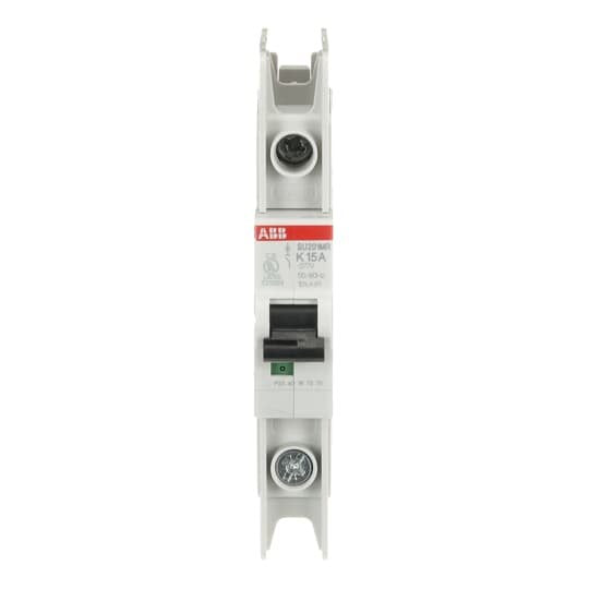 ABB Stotz S&J - Leitungsschutzschalter Sicherungsautomat SU201MR-K15 10kA, 15A, 1P, RTT