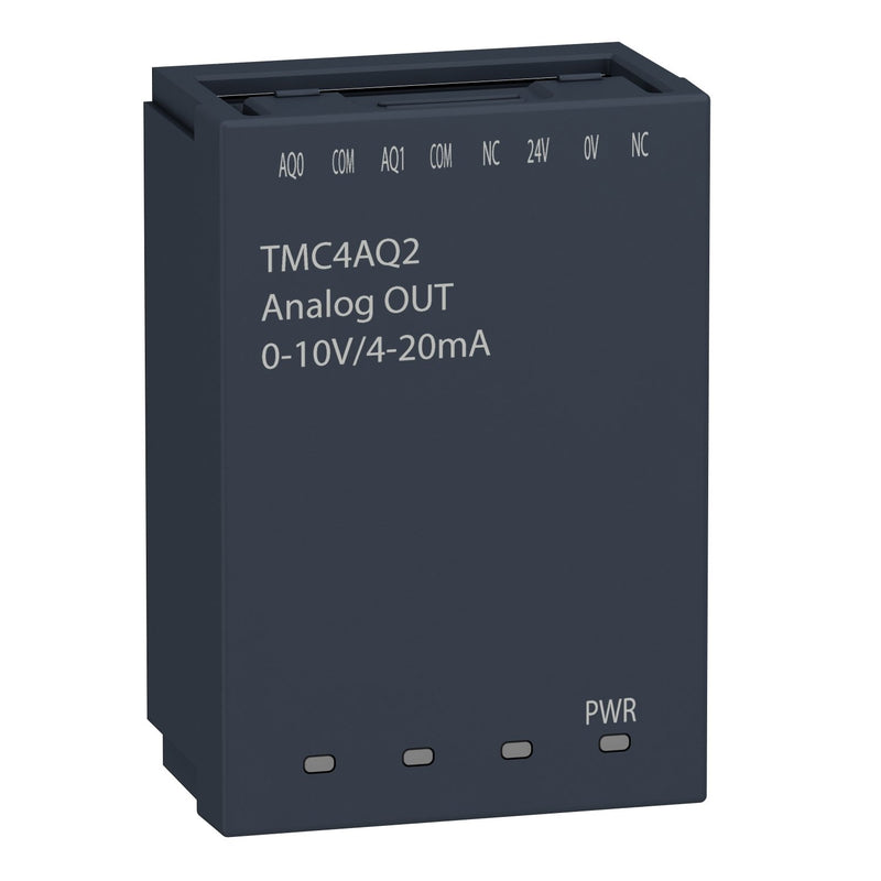 Schneider Electric - SPS-Analoges Ein-/Ausgangs-Modul Erweiterung Cartridge TMC4AQ2 M241 2 analog Ausg