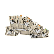 Weidmüller - Installations-Etagenklemme Klemme, PUSH IN AITB 2.5 LDT-L-PE DL − 50 Stück