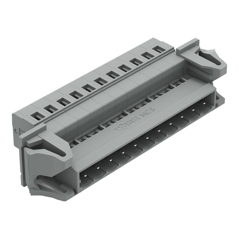WAGO - Kabelsteckverbinder für Leiterplattensteckverbinder 1-Leiter-Stiftleiste 231-611/114-000 CAGECLAMP,2,5mm²,gr − 25 Stück