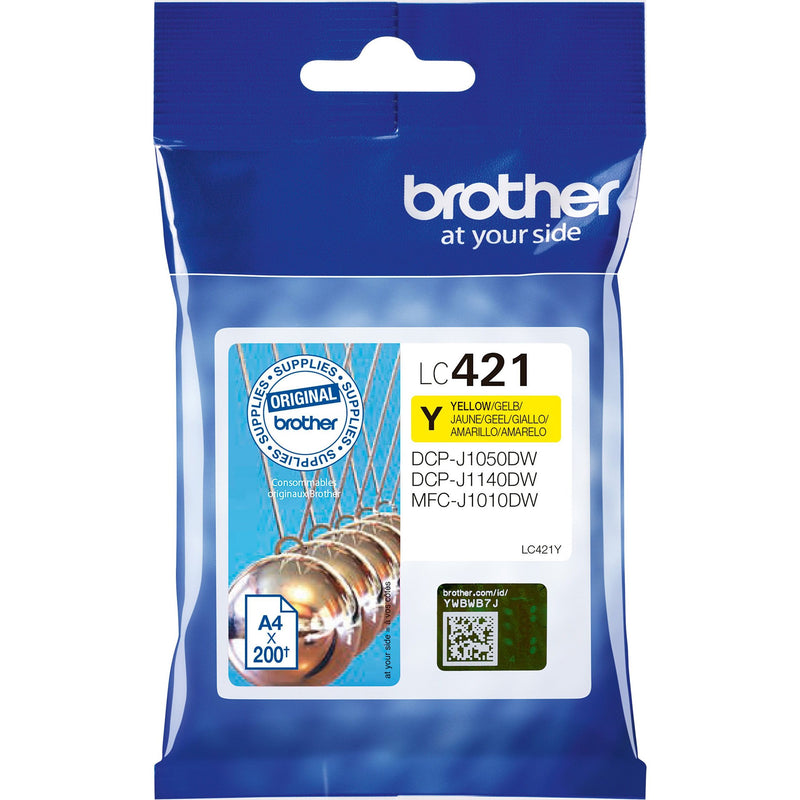 Brother - Verbrauchsmaterial für Telefax/Drucker/MFC Tintenpatrone LC-421Y ge