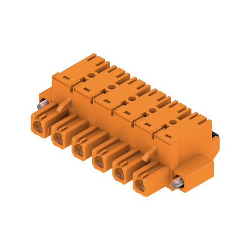 Weidmüller - Kabelsteckverbinder für Leiterplattensteckverbinder Verbinder 7.62mm BLF 7.62H#1230260000 − 30 Stück