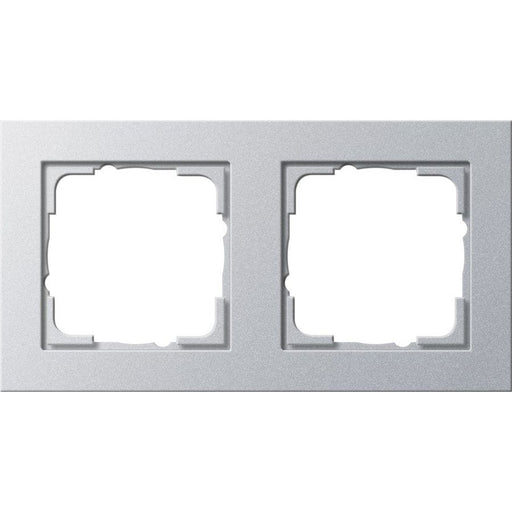 Gira - Abdeckrahmen 2f.alu 021225 E2