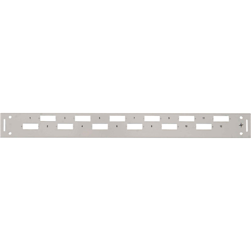 Telegärtner - Patchpanel LWL 19Z.Frontplatte 1HE TN-FP6SCD-Be-1HE für 6xSCD/Basiseco