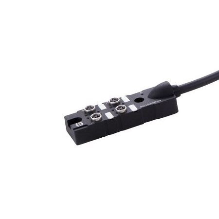 Harting - Passiver Sensor-/Aktor-Verteiler (mit Leitung) Verteilerboxen vormontier. 090700101101 Stammleitung
