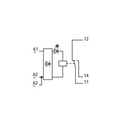 WAGO GmbH & Co. KG - Schaltrelais Relaismodul 288-508 AC 230 V,1W, grau