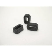 HellermannTyton - Befestigungssockel und -element für Kabelbinder Verbindungselement LOK04-PA66-BK (500) 16x4,0 mm schwarz − 500 Stück