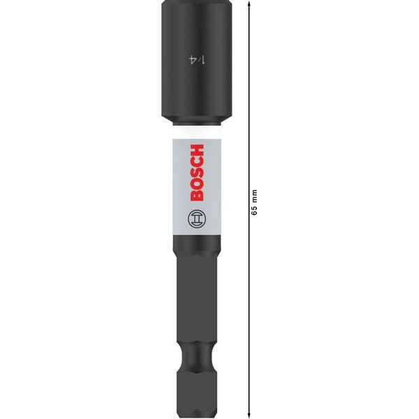 Bosch - Steckschlüssel PRO Nutsetter Impact, 1/4 2608521U66 x 65 mm 2 9/16