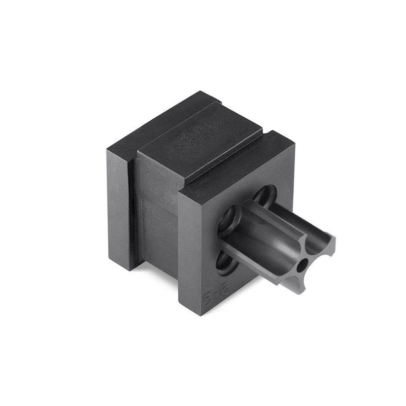 HellermannTyton - Kabelführung für Gehäuse/Schränke Vierfachtülle VP-S_4/5-6 VarioPlate 5-6 mm − 20 Stück