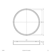 EVN Lichttechnik - Mechanisches Zubehör/Ersatzteile für Leuchten Gehäusering PAR3009C