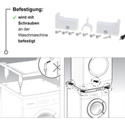 Siemens - Zubehör/Ersatzteile für Geschirrspüler, Wasch- und Trockengerät Verbindungssatz WZ20400 m.Auszug