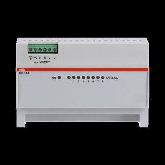 Busch-Jaeger - Netzwerk Switch IP Switch, 8 Ports IS/S8.1.1