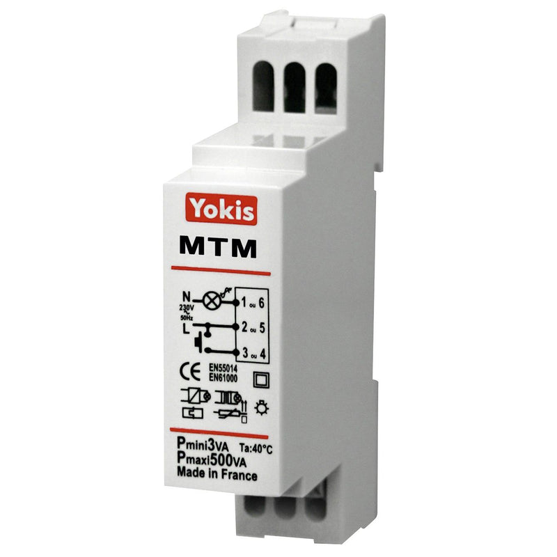 Grothe - Treppenlichtzeitschalter Treppenlicht-Zeitschalter MTM500M HS 2min-4Std REG 1TE