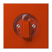 Jung - Abdeckung/Bedienelement für Installationsschalterprogramme Abdeckung für Drehschalter LC 1941 244 rouge vermillon 59