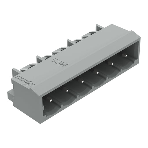 WAGO - Leiterplattensteckverbinder THT-Stiftleiste Lötstift 231-436/001-000 1,0x1,0,abgew.,gr − 100 Stück