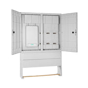 GSAB Elektrotechnik - Zähler-Komplettschrank Zähleranschlußsäule 02.00.1P61HAK2 6 Zähler, ohne TSG