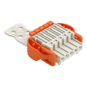 WAGO GmbH & Co. KG - Kabelsteckverbinder für Leiterplattensteckverbinder 1-Leiter-Federleiste 27341105038000300000 PushinCAGECLAMP,lgr − 50 Stück