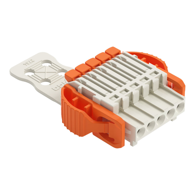 WAGO GmbH & Co. KG - Kabelsteckverbinder für Leiterplattensteckverbinder 1-Leiter-Federleiste 27341105038000300000 PushinCAGECLAMP,lgr − 50 Stück