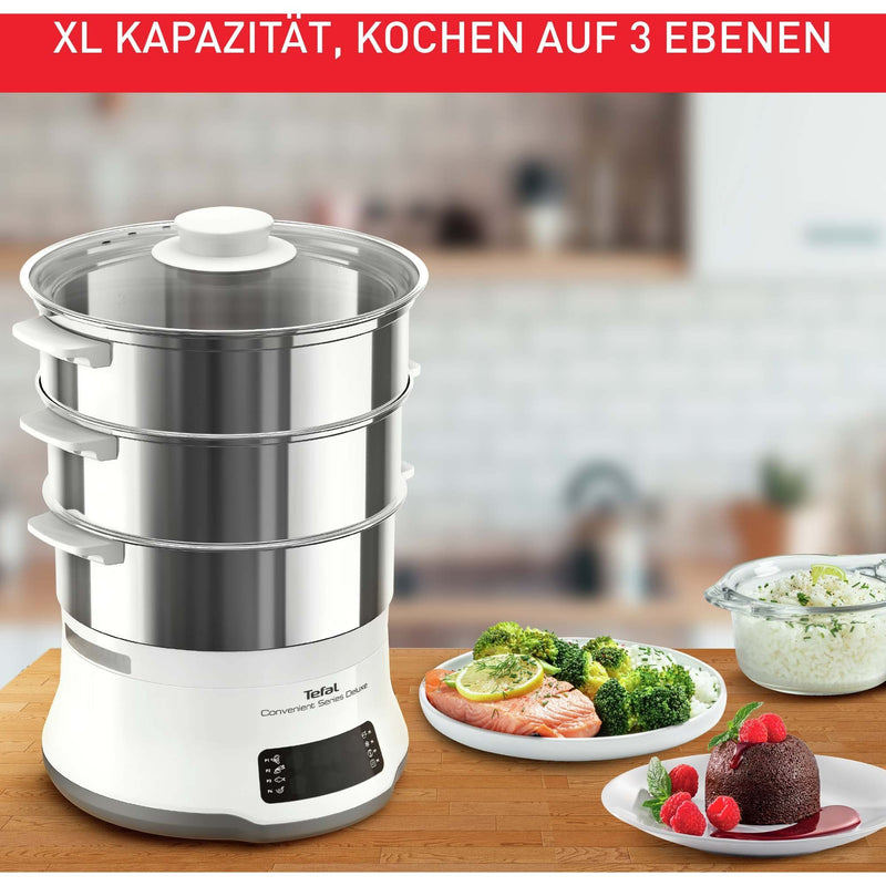 Tefal - Dampfgarer VC502D eds/ws Deluxe