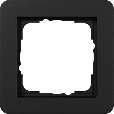 Gira - Abdeckrahmen 1fach 0211153 schwarz m