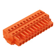 WAGO - Kabelsteckverbinder für Leiterplattensteckverbinder 1-Leiter-Federleiste 231-312/107-000 CAGECLAMP,2,5mm²,or − 25 Stück