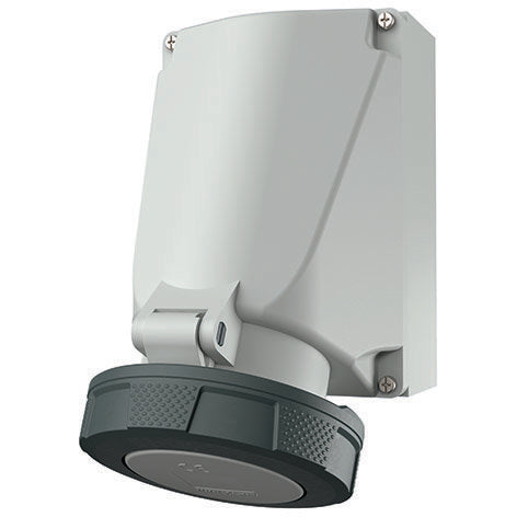 Mennekes - CEE-Steckdose (IEC 60309) Wanddose IP67 2407A 63A5P 1H>50V − 1 Stück