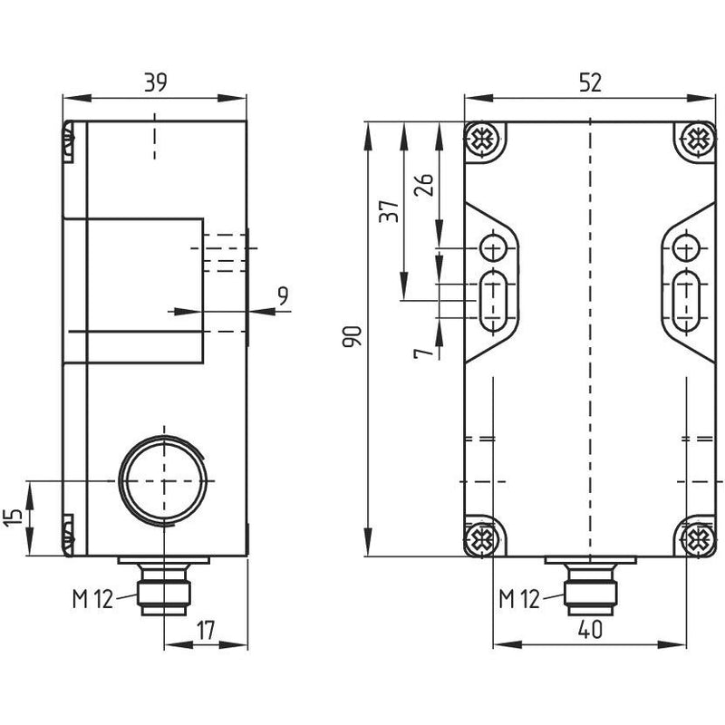 Schmersal - Magnetischer Näherungsschalter AS-I Sicherheits-Sensor BNS 16 ST2-AS V
