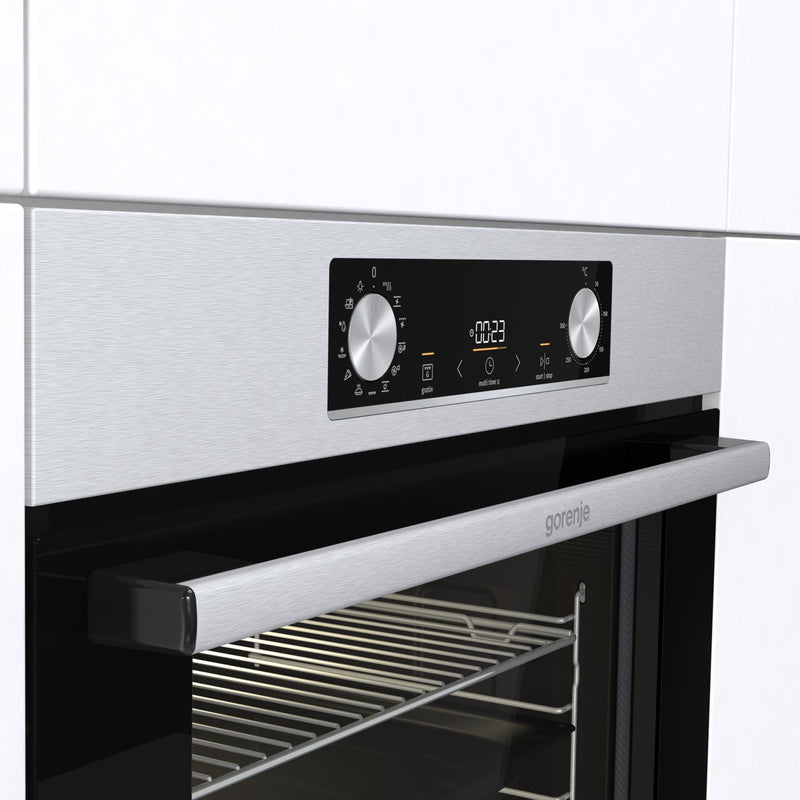 Gorenje - Backofen EB-Backofen Pyrolyse/Da BPS6737E14X Heißluft,ExtraSteam