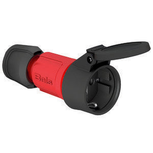 Bals Elektrotech - Schutzkontaktkupplung Schutzkontakt-Kupplung 7489 16A 250V IP44, rot − 20 Stück
