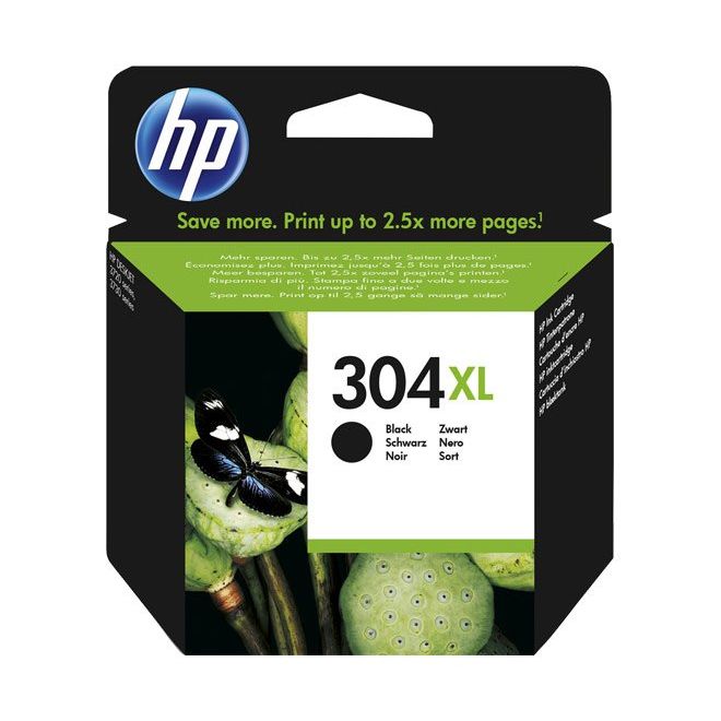 HP - Verbrauchsmaterial für Telefax/Drucker/MFC Tintenpatrone 304XL/N9K08AE sw schwarz