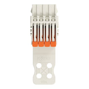 WAGO - Kabelsteckverbinder für Leiterplattensteckverbinder 1-Leiter-Federleiste 27341104327000300000 PushinCAGECLAMP,lgr − 50 Stück
