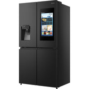 Hisense - Kühl-/Gefrierkombination Kühl/Gefrierkombi RQ760N4IFE Cross-Door,MediaCent