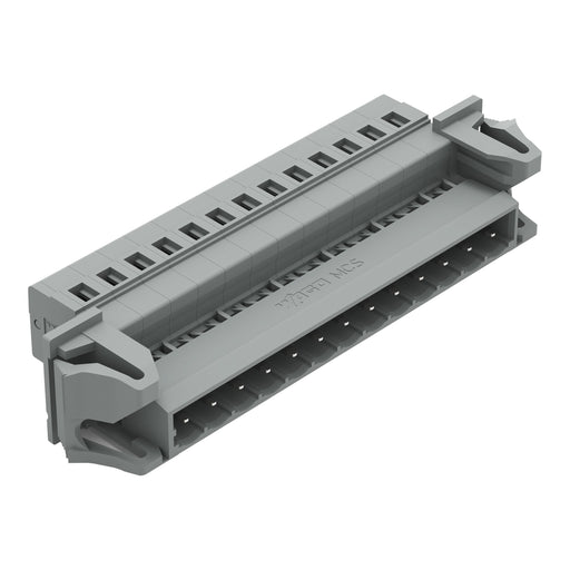 WAGO - Kabelsteckverbinder für Leiterplattensteckverbinder 1-Leiter-Stiftleiste 231-613/114-000 CAGECLAMP,2,5mm²,gr − 25 Stück
